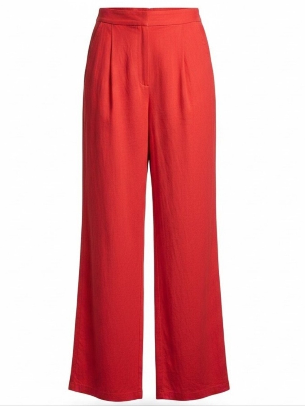 Wide Leg Red Pants